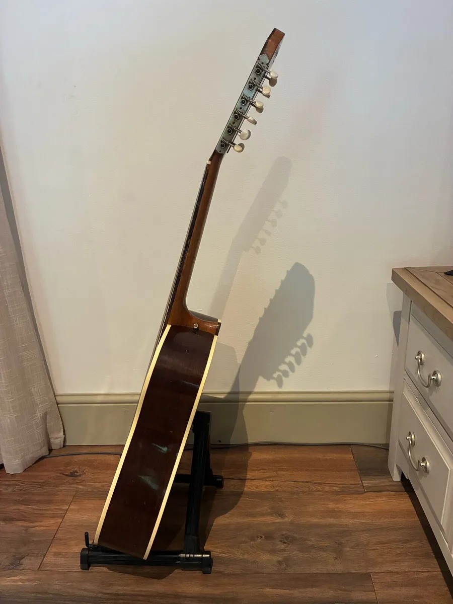Vintage 12 string guitar - Image 2