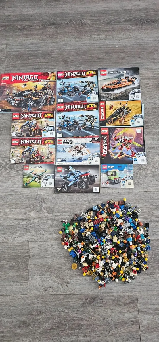 15.5KG LEGO Collection – NINJAGO, Nexo Knights, Te - Image 3