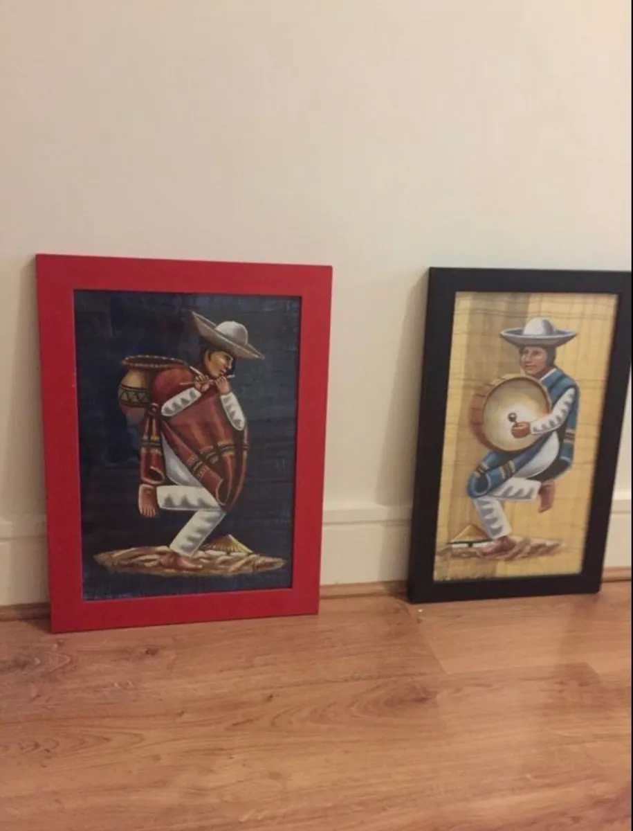 Vintage South American Painting - Image 3