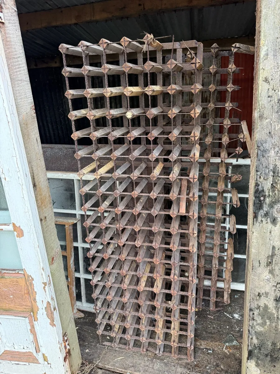 Original wine racks Prehen House. - Image 1
