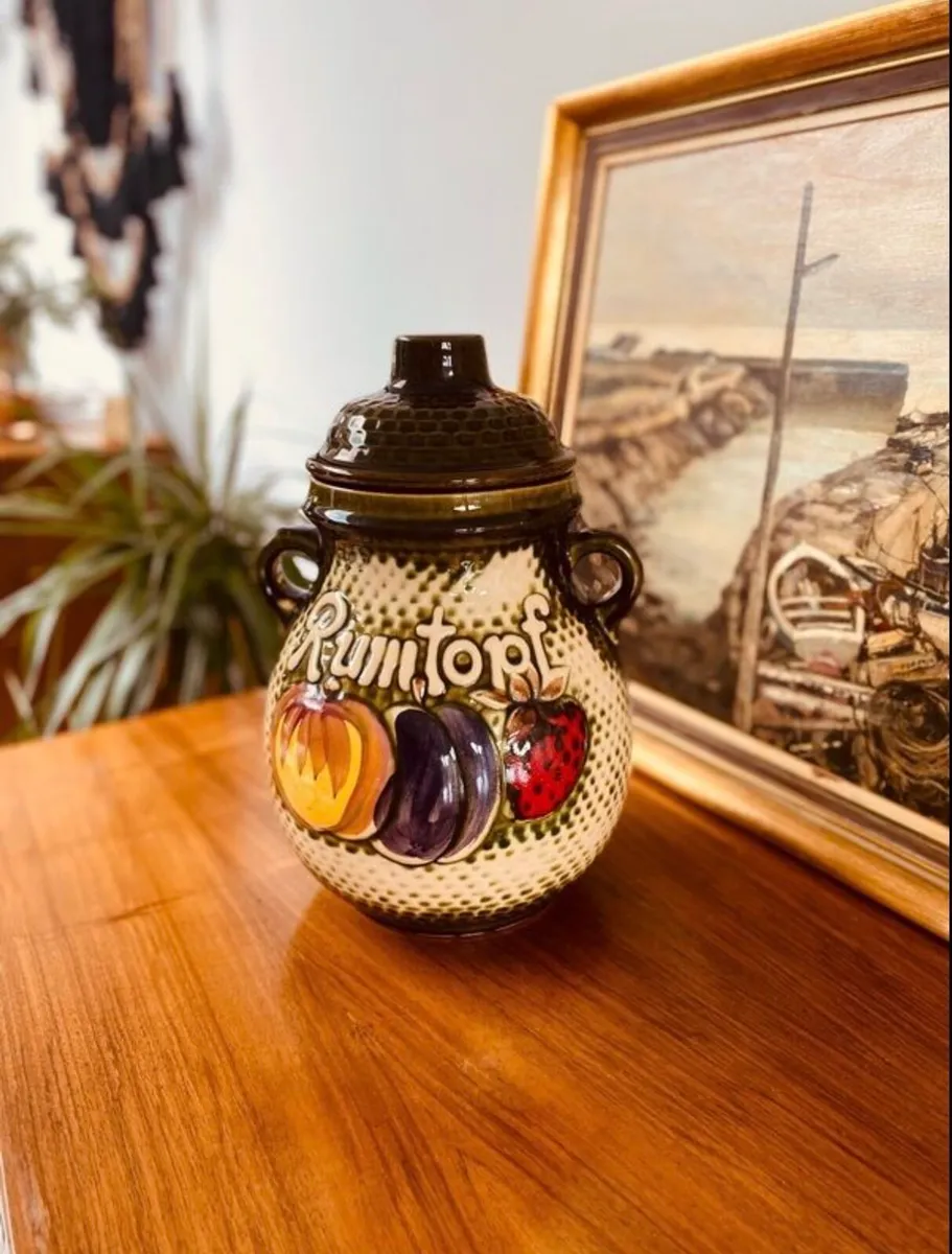 Mid Century West German Ceramic Jar - Image 1