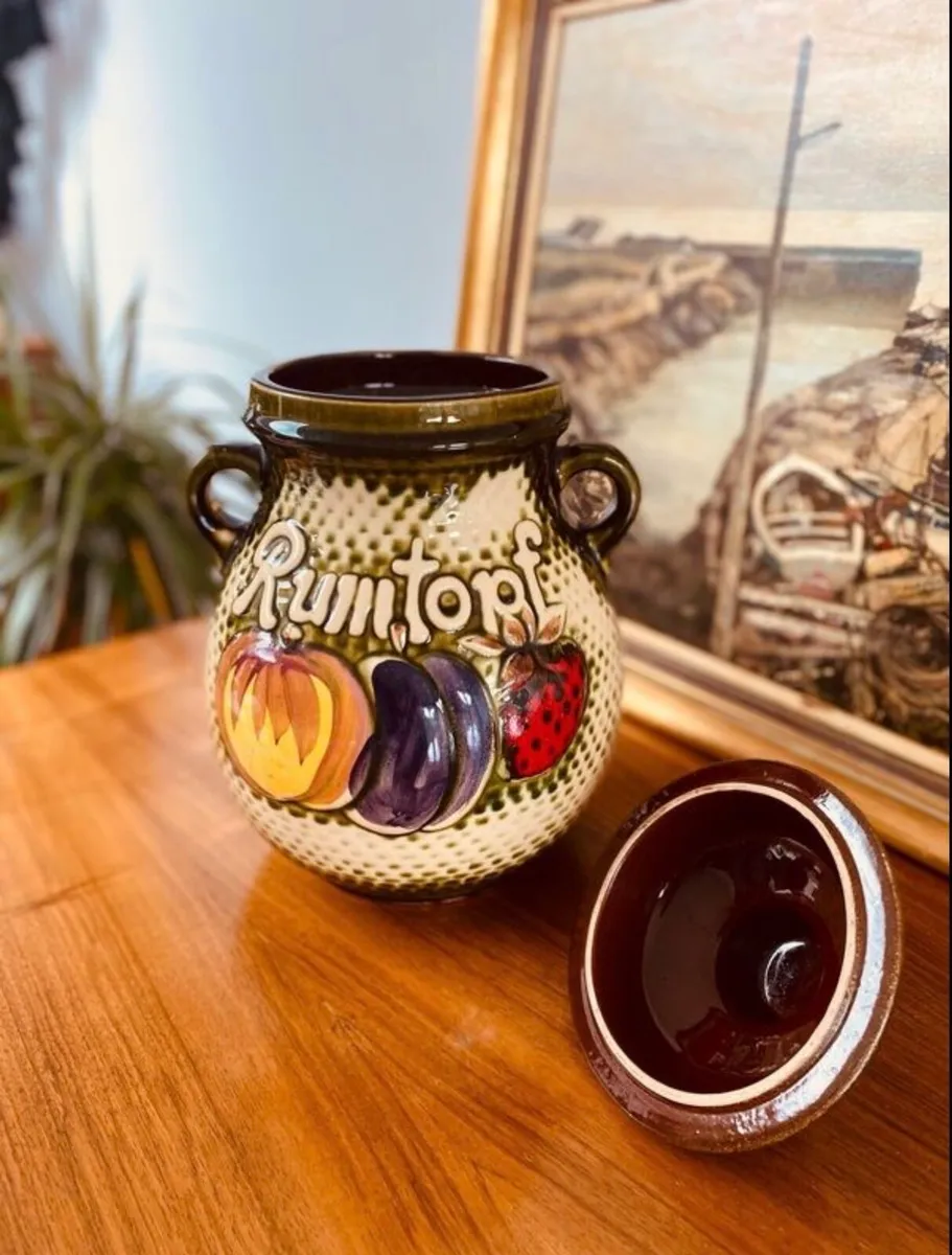Mid Century West German Ceramic Jar - Image 2