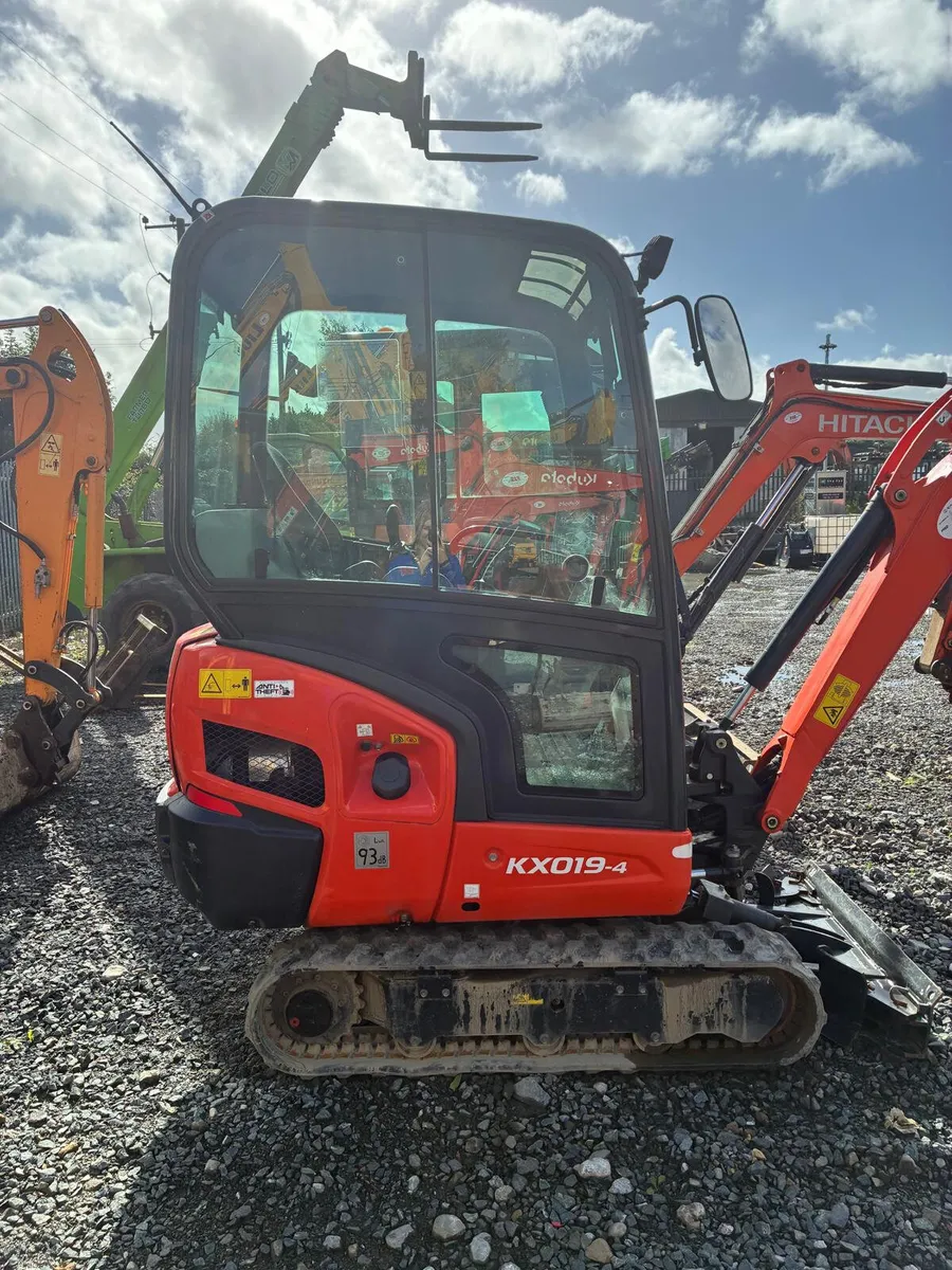 Kubota KX019-4 Mini Excavator – 2024 - Image 4