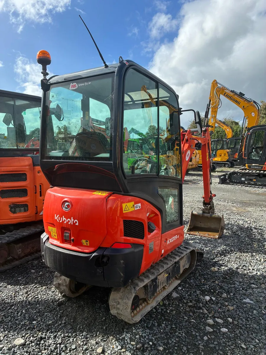 Kubota KX019-4 Mini Excavator – 2024 - Image 2