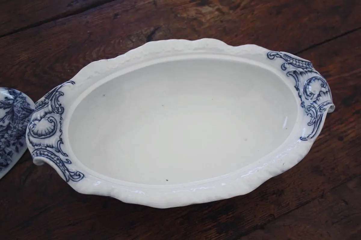 Antique China Tureen - Image 2