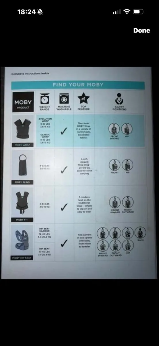Moby Baby Wrap - Image 2