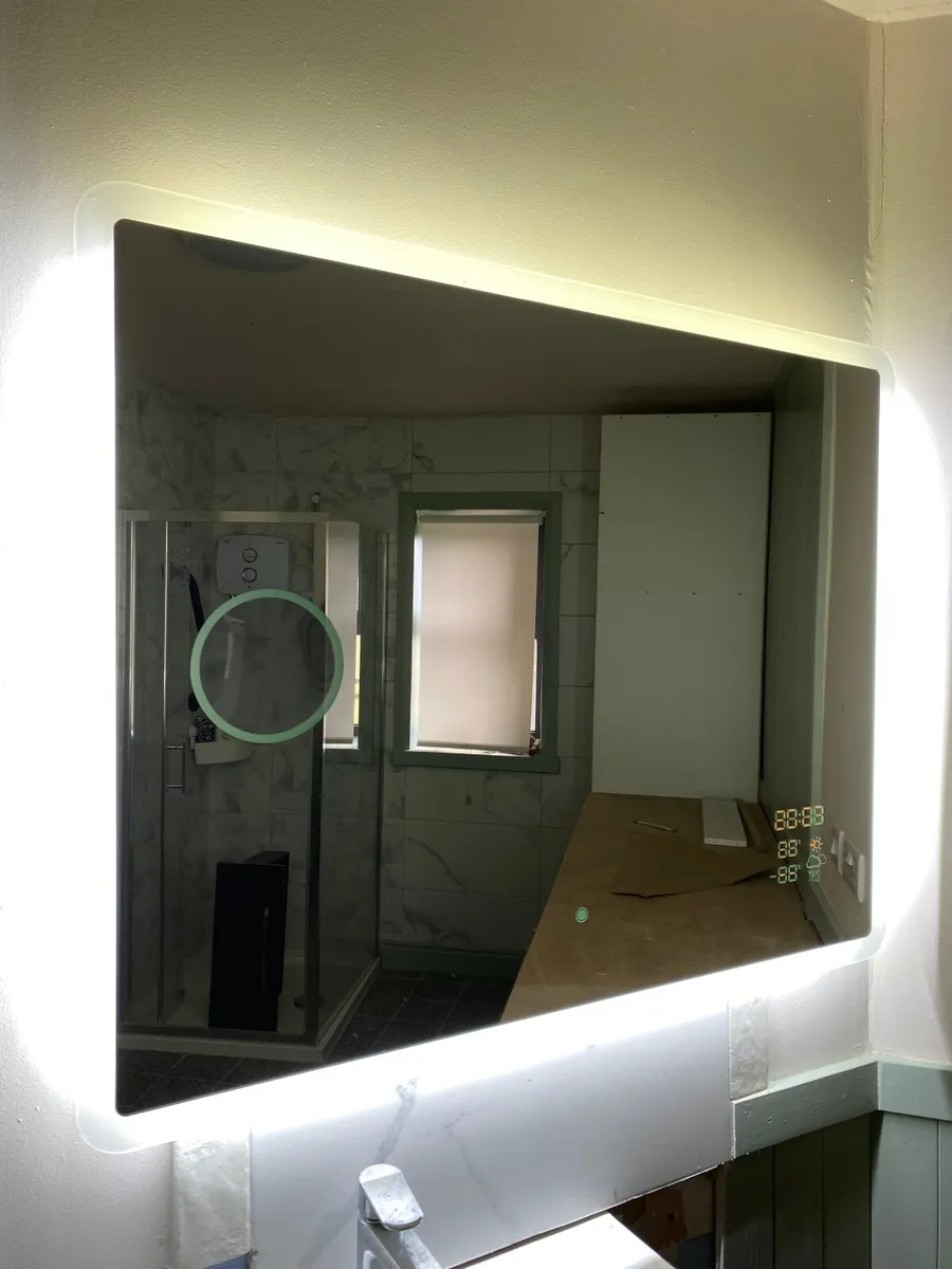 Bathroom Mirror with Surround Light - Image 2