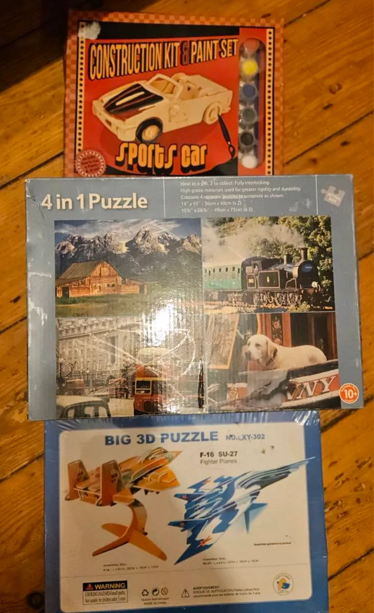 Puzzles and Toys Bundle - Image 1
