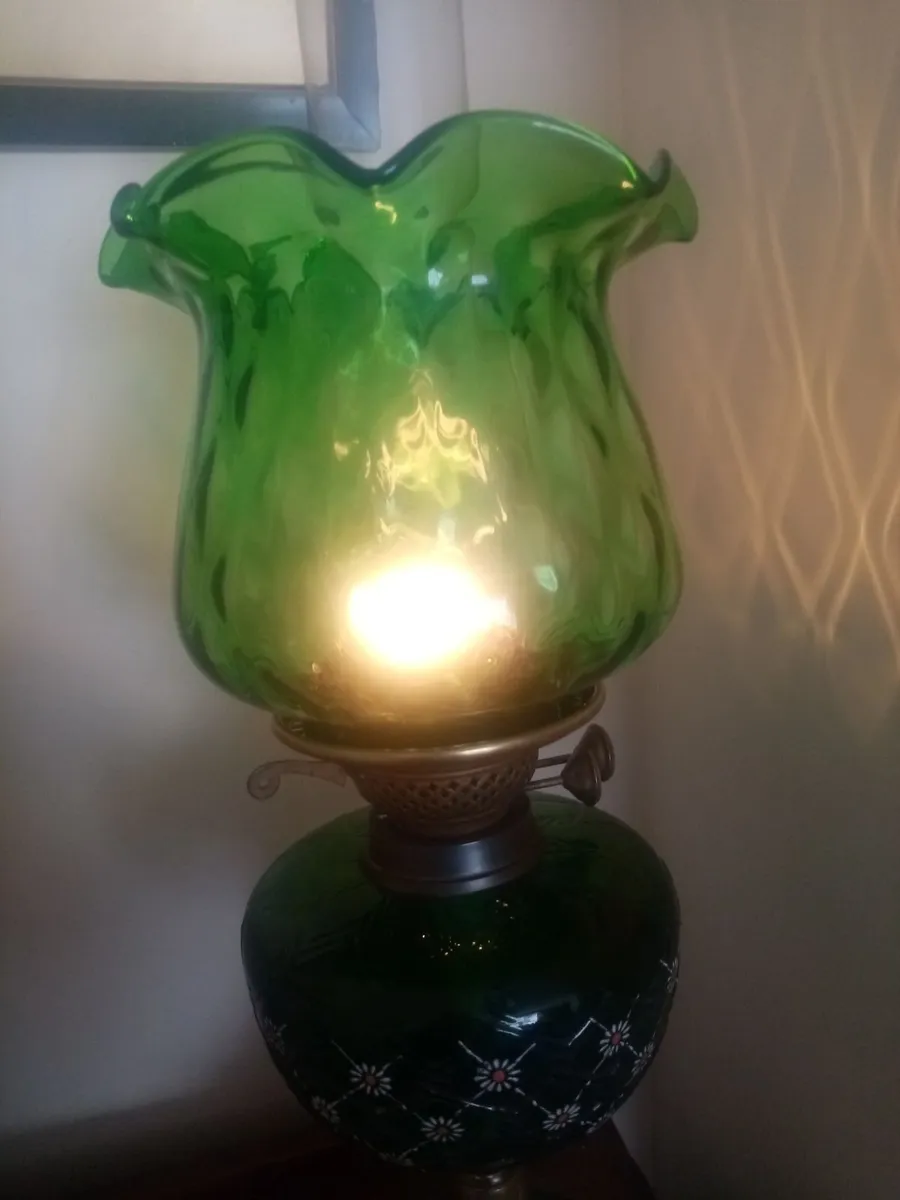 Victorian Oil Lamp - Image 2