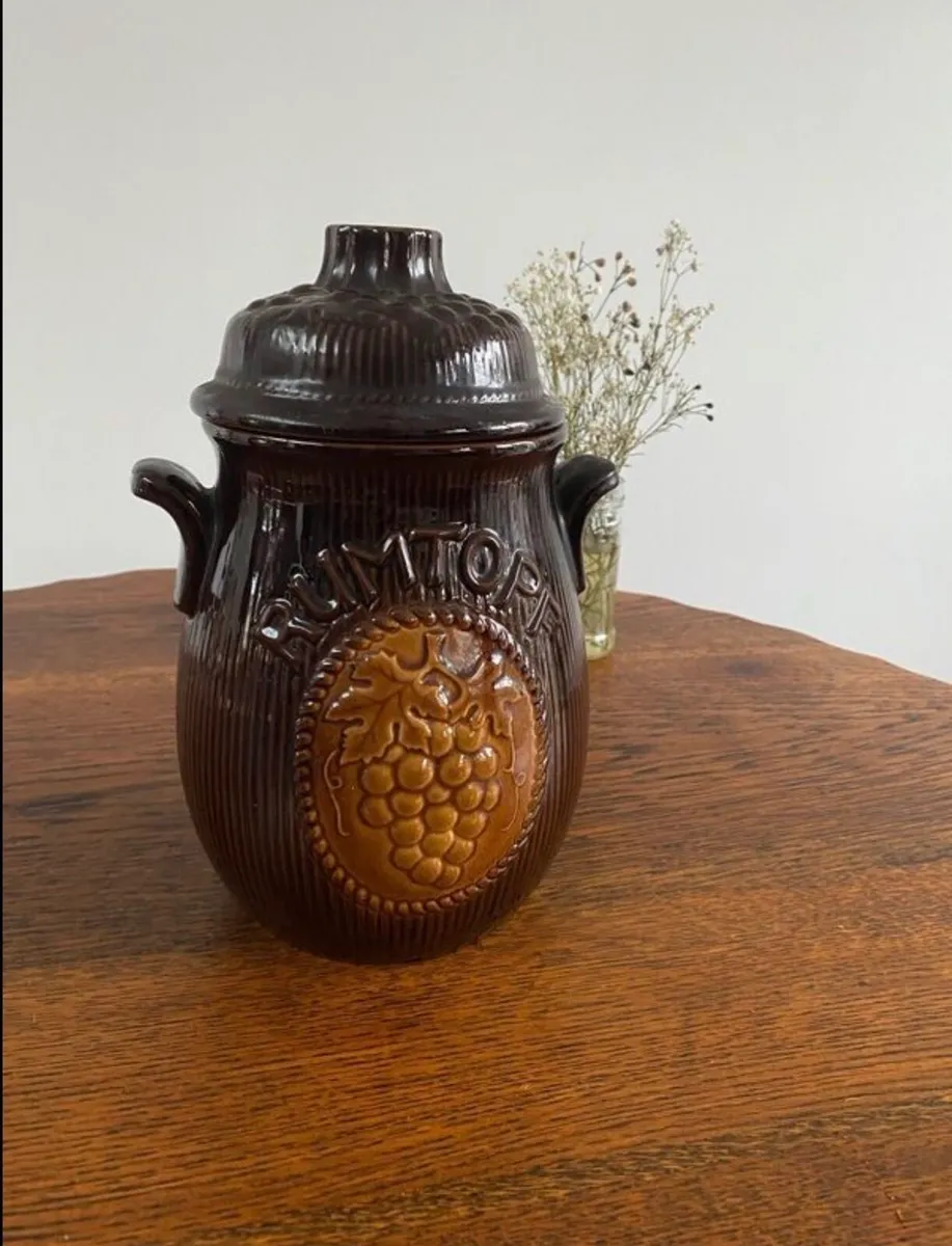 Mid Century West German Ceramic Jar - Image 4