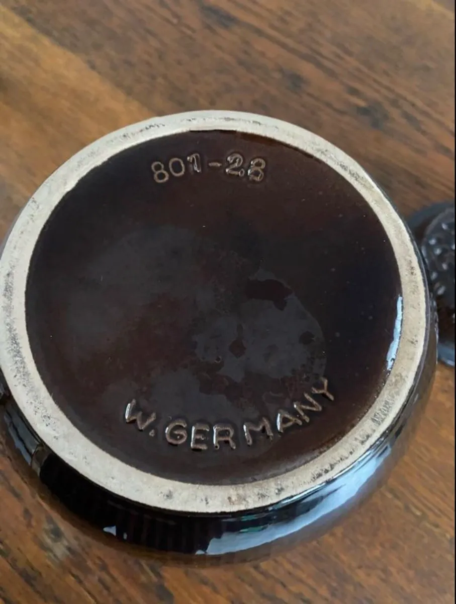 Mid Century West German Ceramic Jar - Image 3