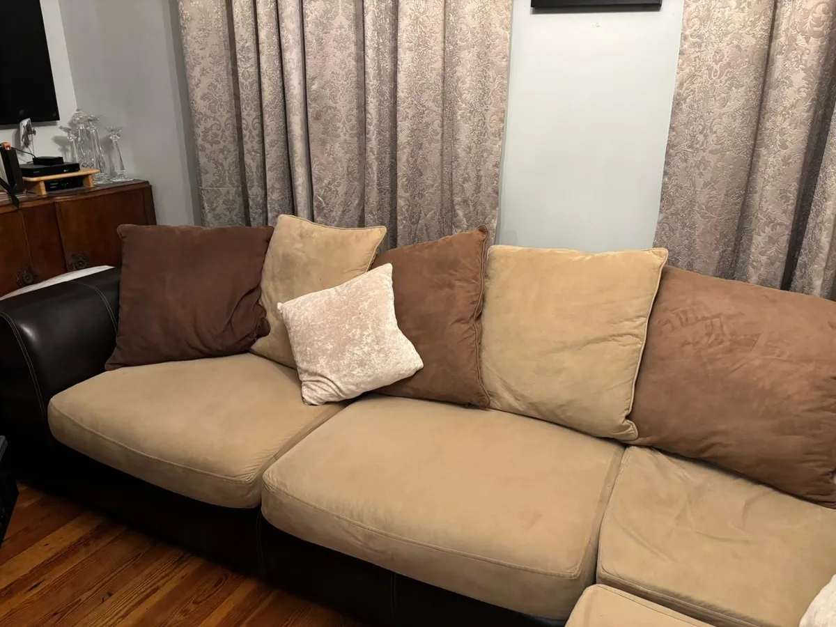 L shaped sofa - Image 4