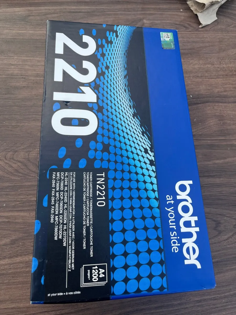 Brother TN-2210 Bkack Toner - Image 4
