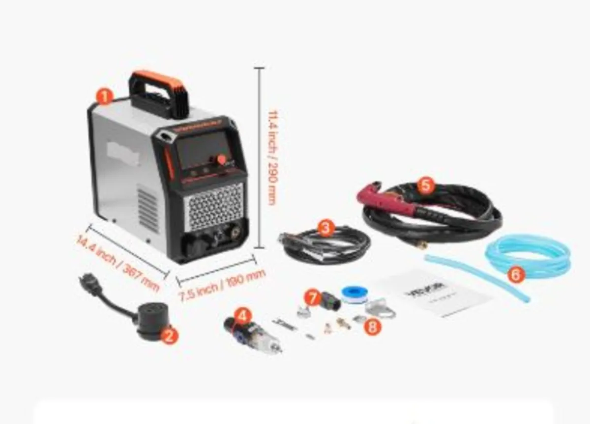Plasma Cutter, 65A Non-Touch Pilot Arc Plasma - Image 4