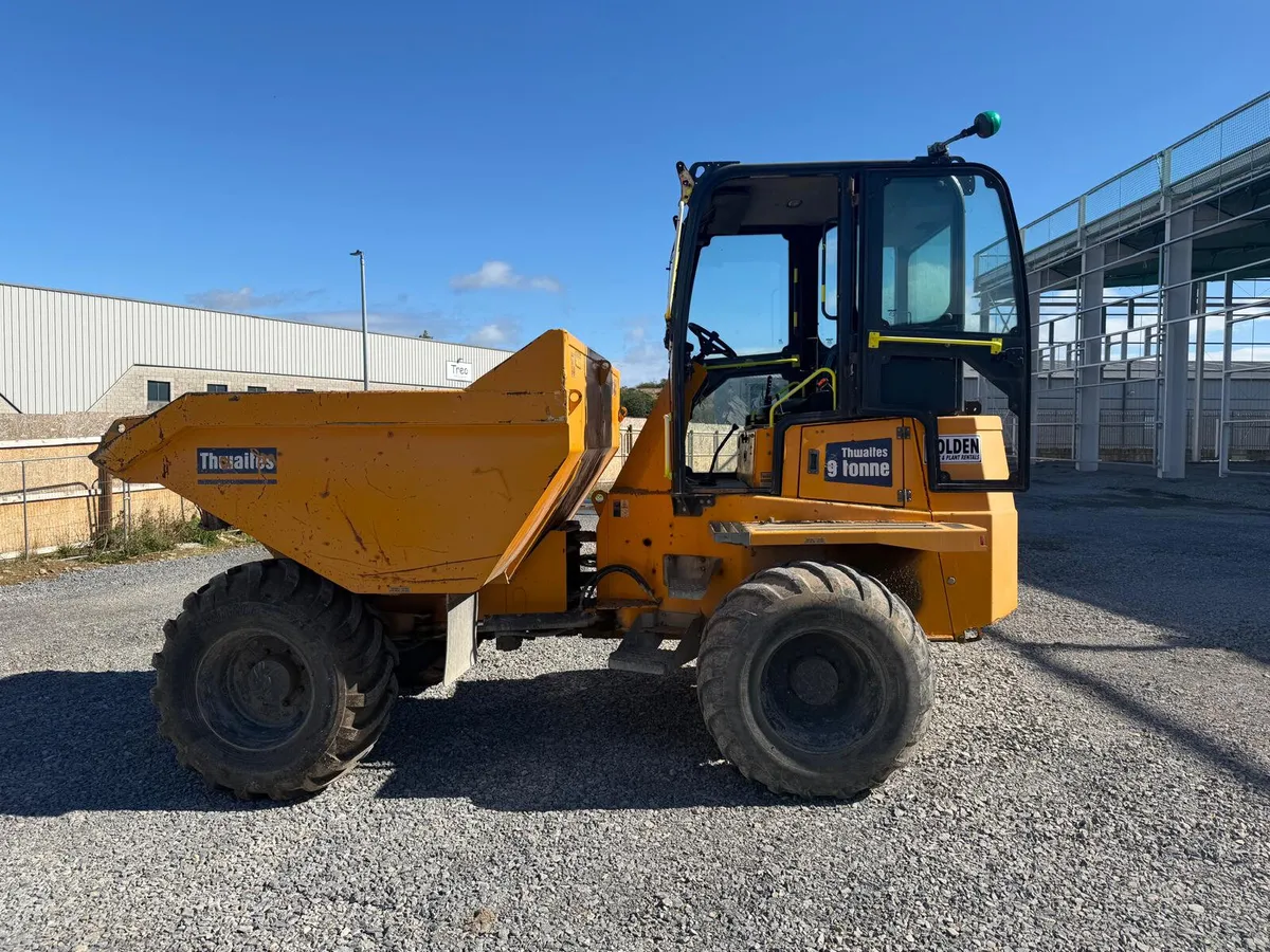 BID ONLINE NOW - 2018 THWAITES 9T DUMPER C/W CAB - Image 1