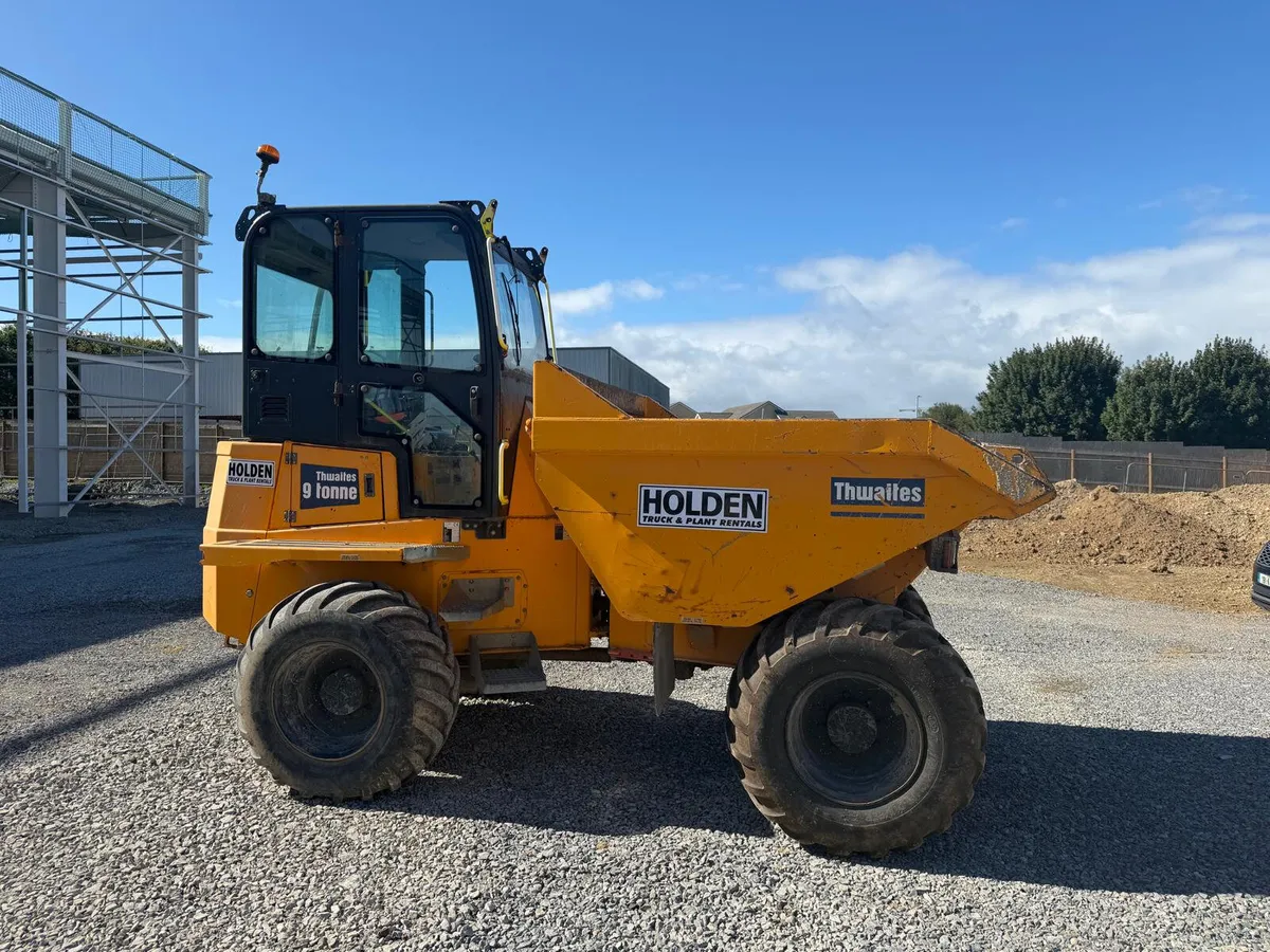 BID ONLINE NOW - 2018 THWAITES 9T DUMPER C/W CAB - Image 2