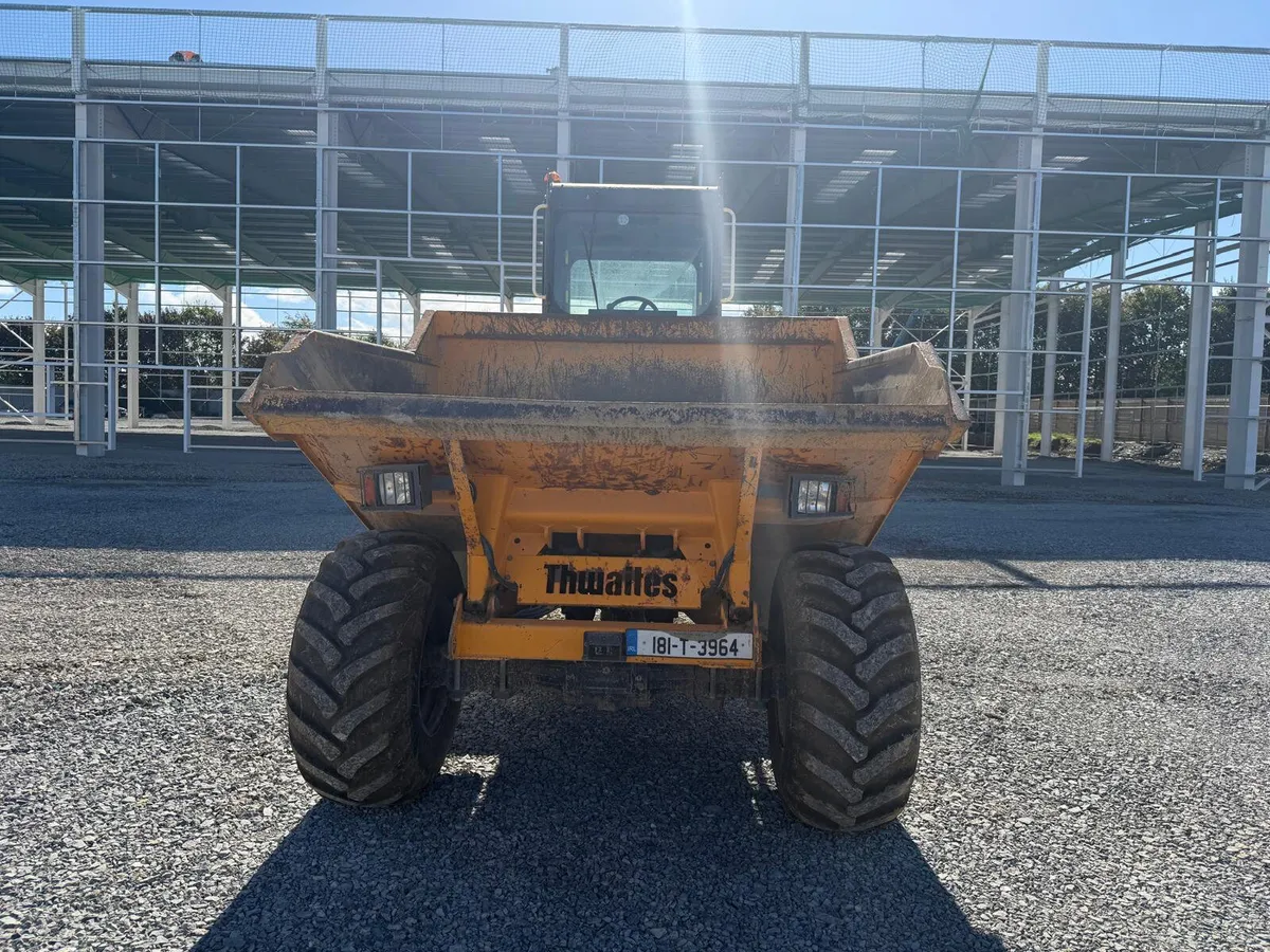 BID ONLINE NOW - 2018 THWAITES 9T DUMPER C/W CAB - Image 4