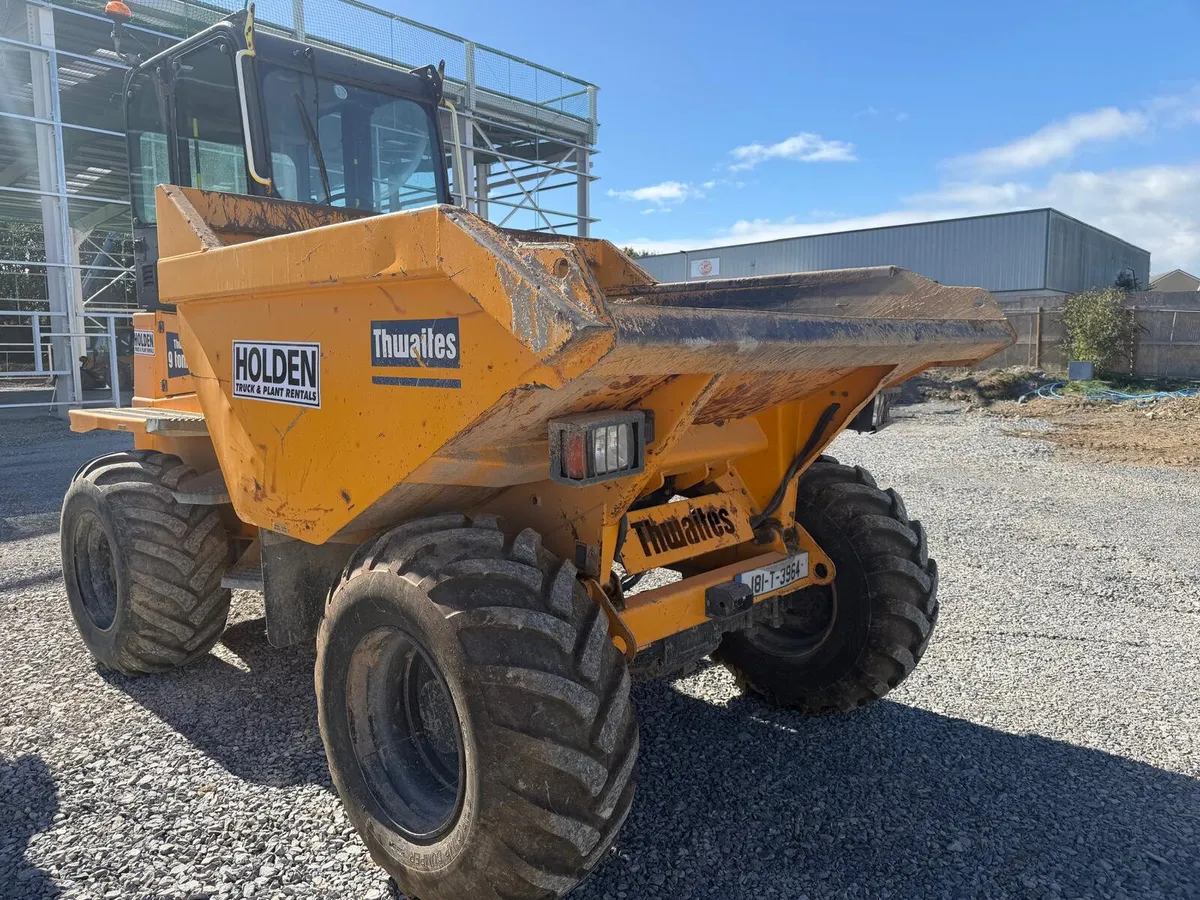 BID ONLINE NOW - 2018 THWAITES 9T DUMPER C/W CAB - Image 3