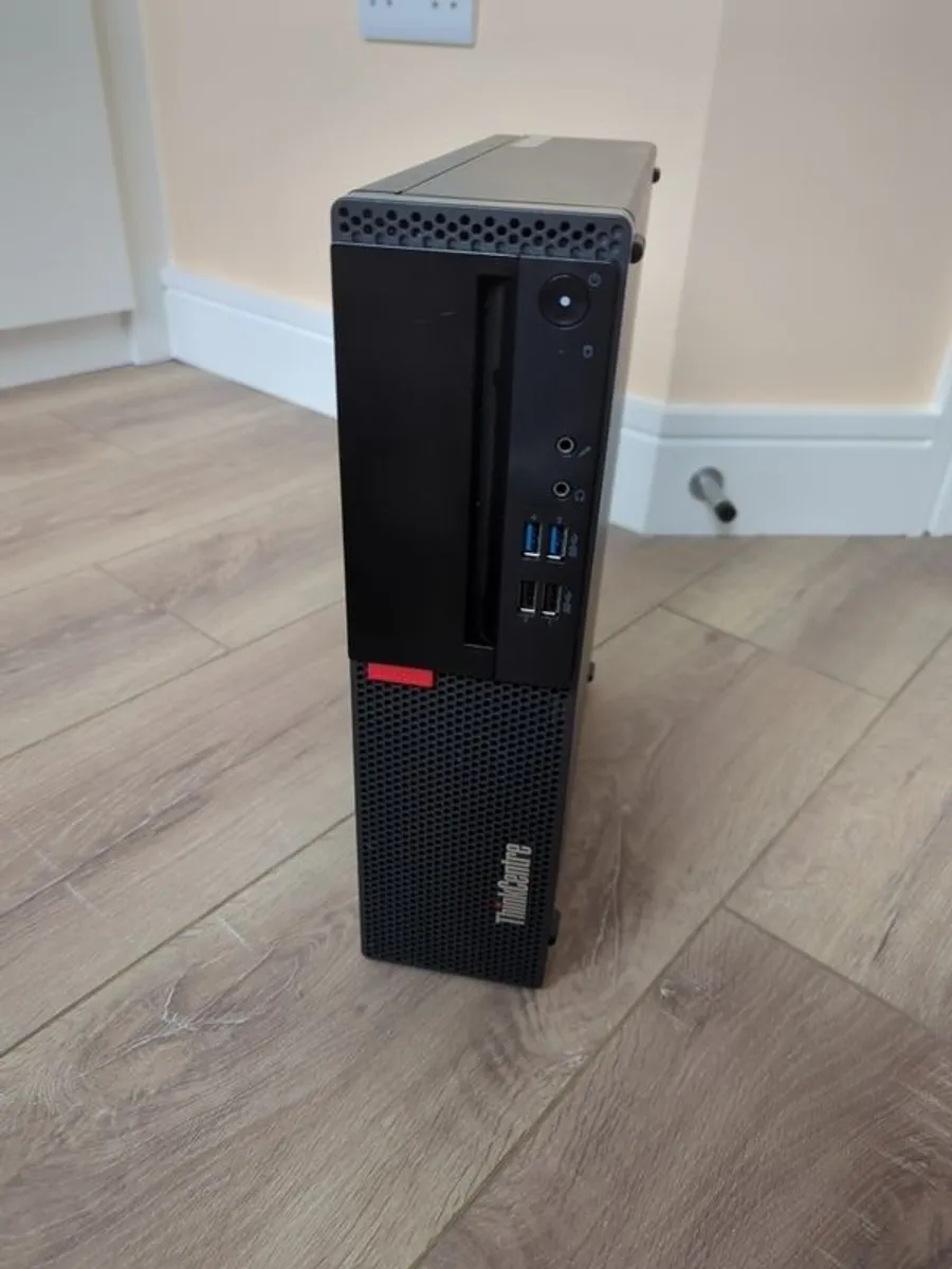 Lenovo M75S-1 desktop, 2 SSDs, 16GB RAM, Ryzen PRO 3400G, Win 11 pro - Image 1