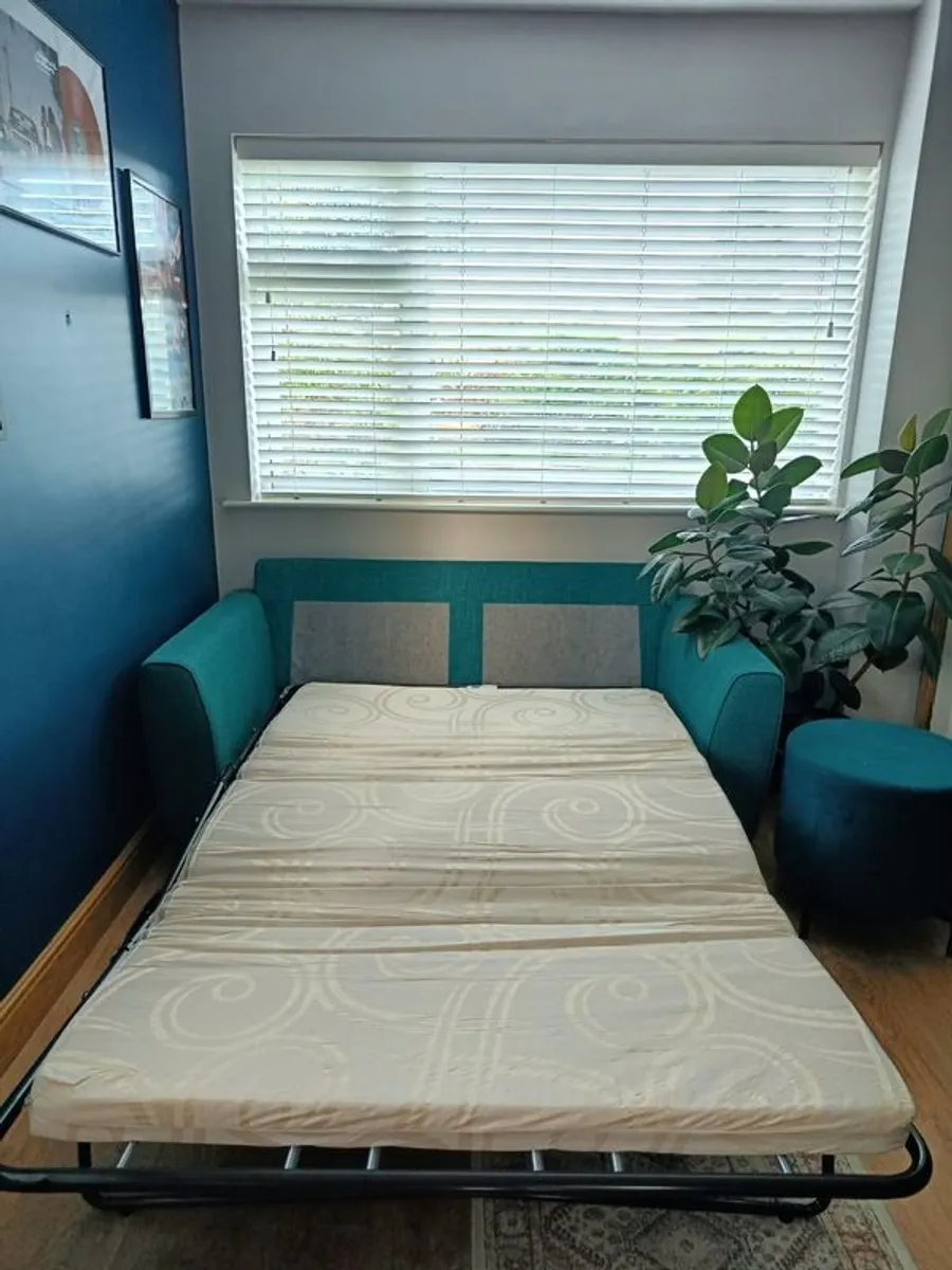 2 seater Sofa Bed Almost New! - Image 2