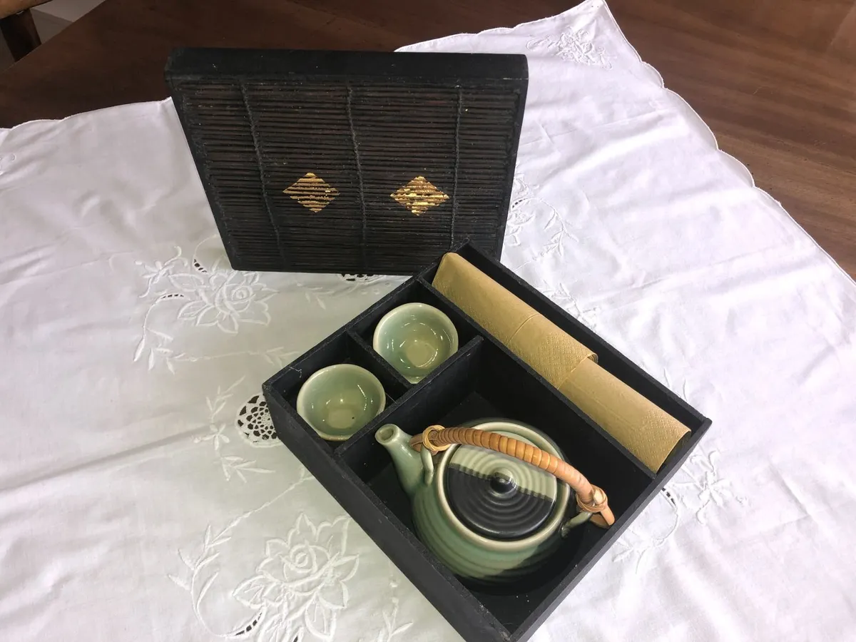 Vintage Japanese Style Tea Set - Image 1