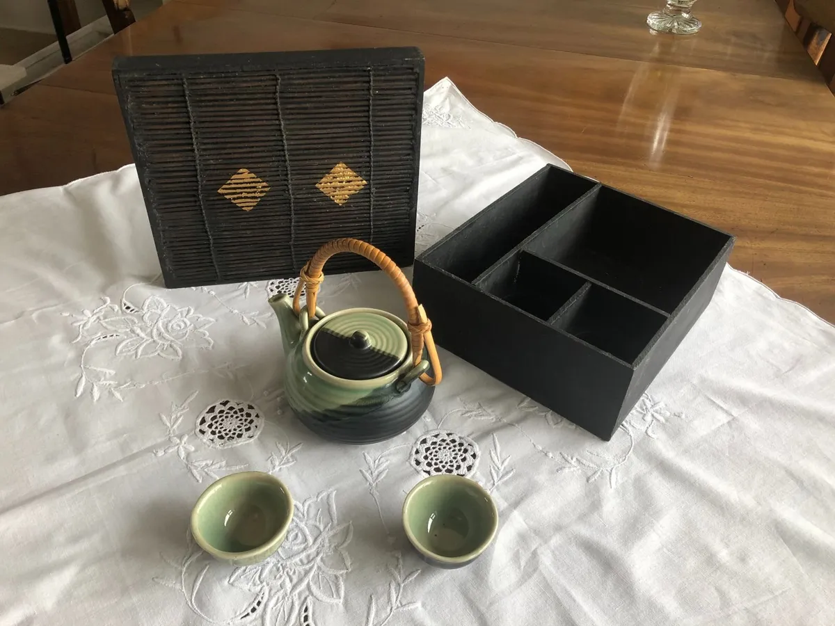Vintage Japanese Style Tea Set - Image 2
