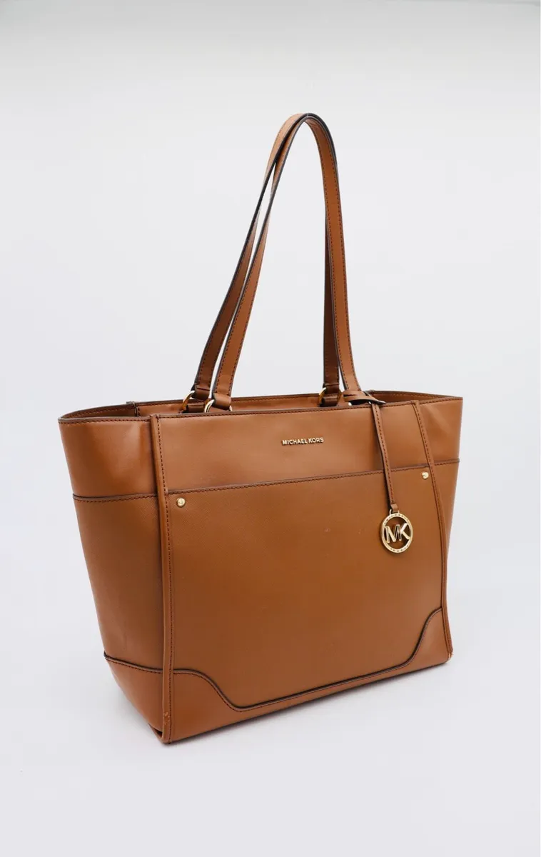 Michael Kors Handbag - Brown Leather - Image 1