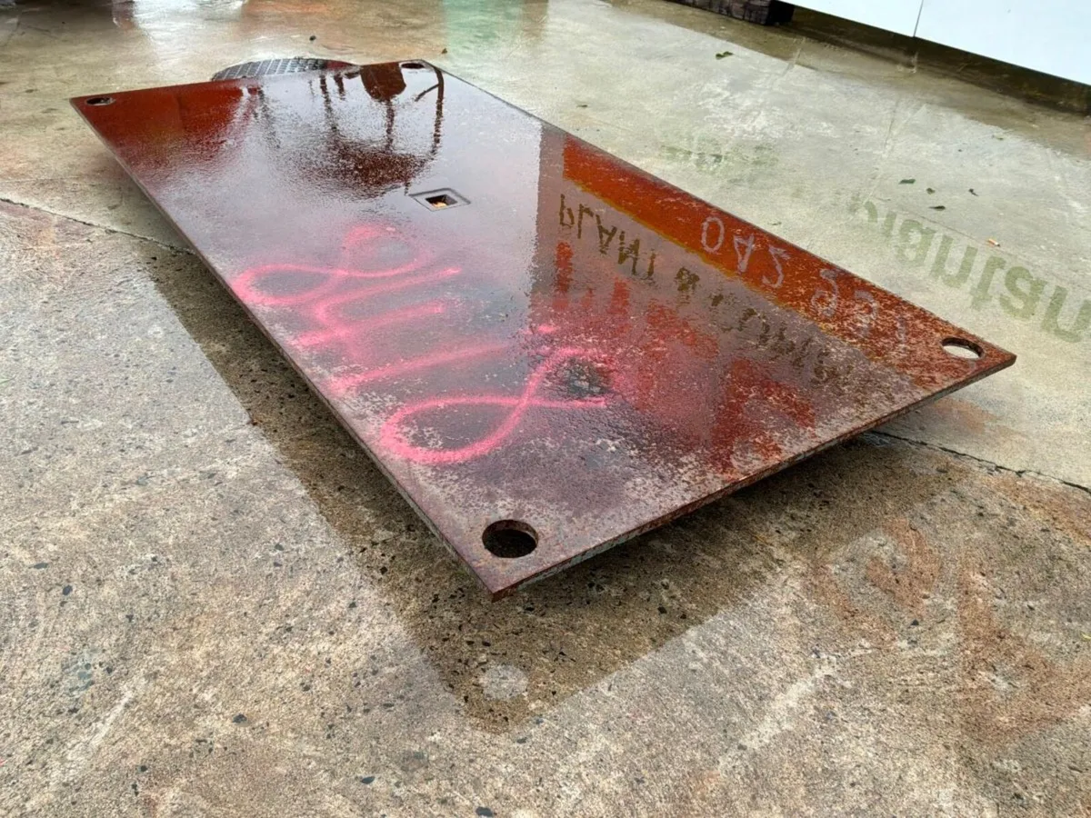 96 x 48 x 3/4 steel road trench plate..8418. - Image 3