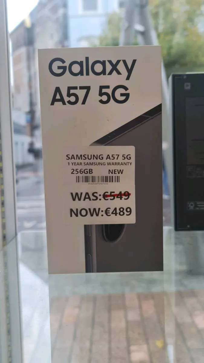 SAMSUNG A57 5G 256GB NEW  1YEAR WARRANTY