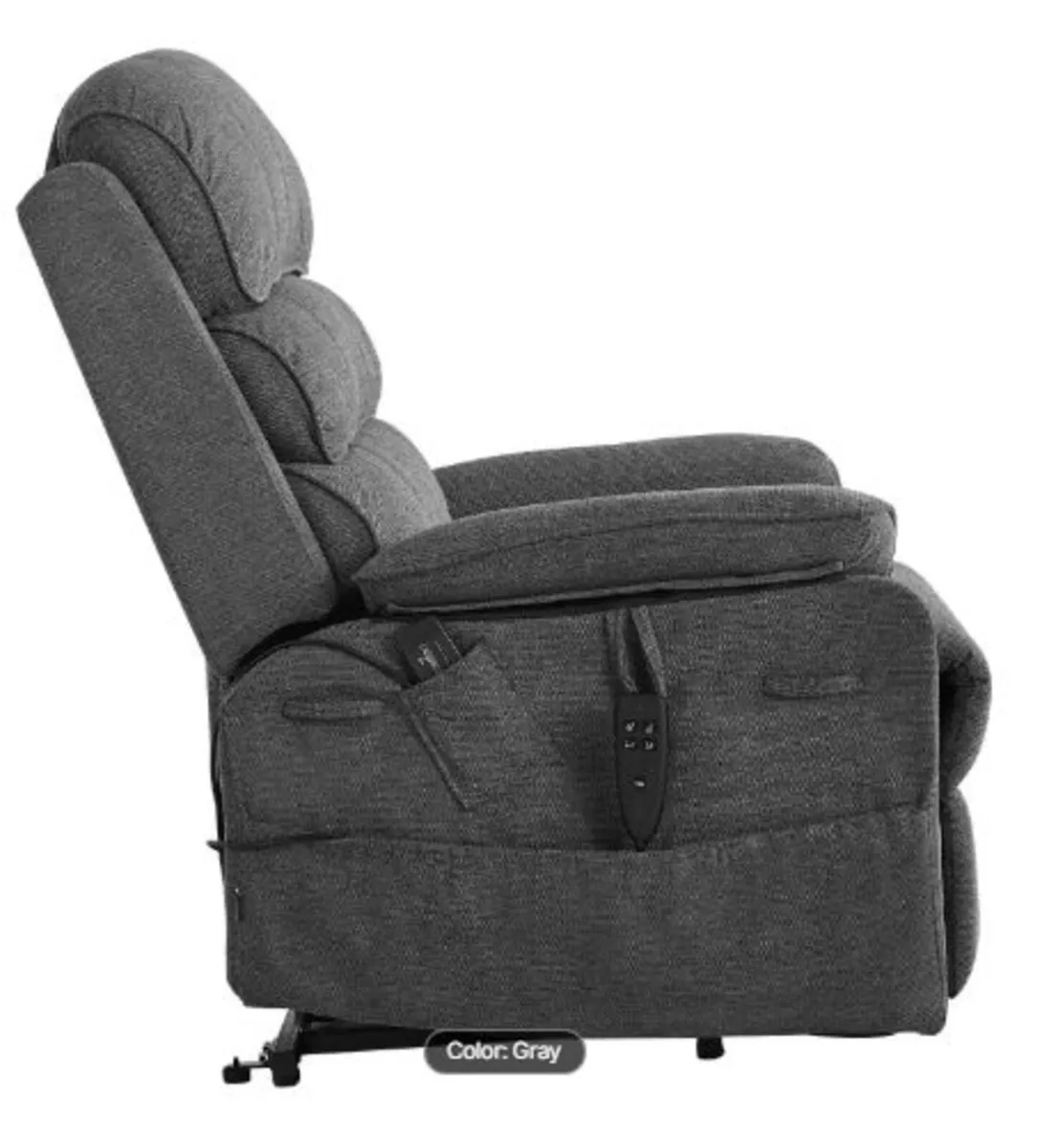 Power Lift Recliner Chair, Dual Motor, Medium - Image 4