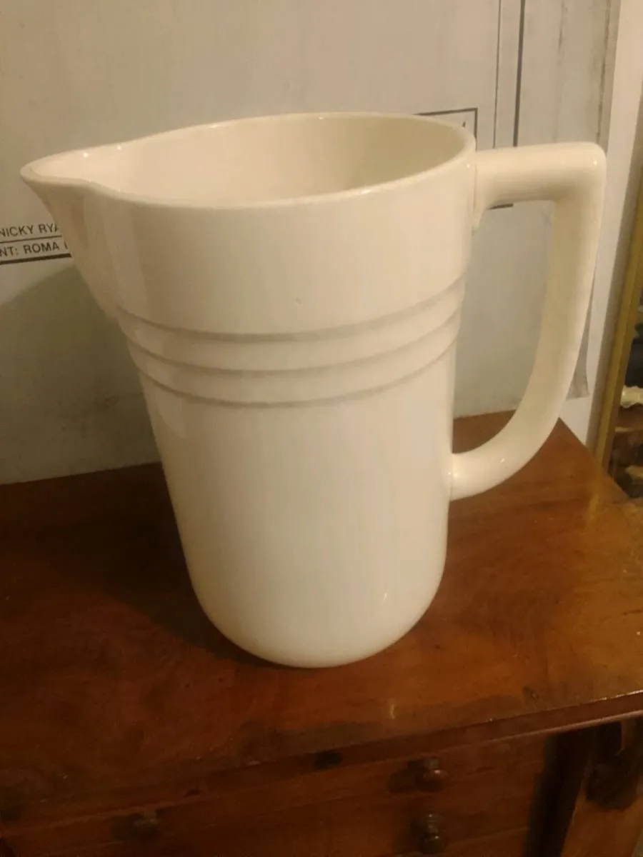 Amtique jug villeroy and boch 1874 to 1909 - Image 3