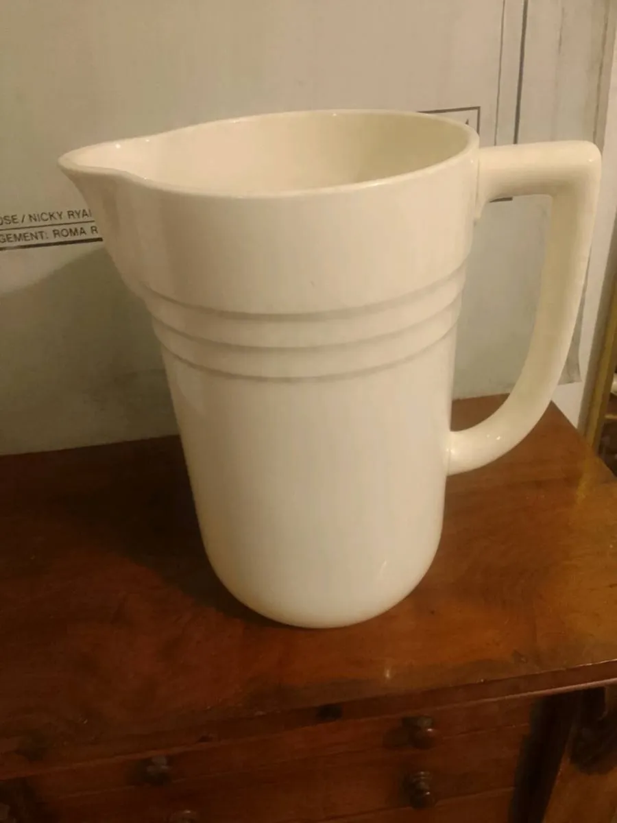 Amtique jug villeroy and boch 1874 to 1909 - Image 4