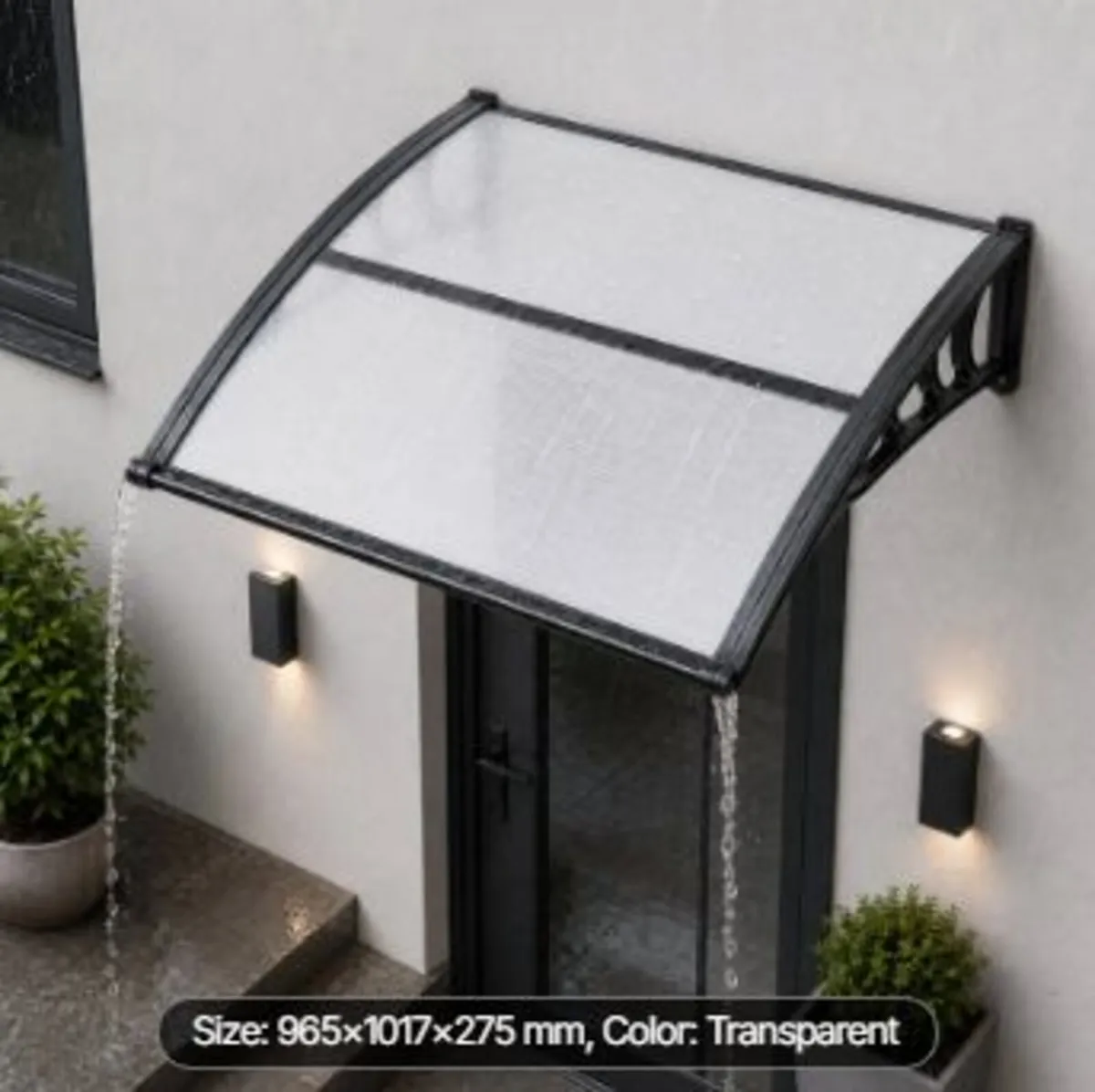 Awnings for Door Entrance, 38 x 40 in, - Image 3