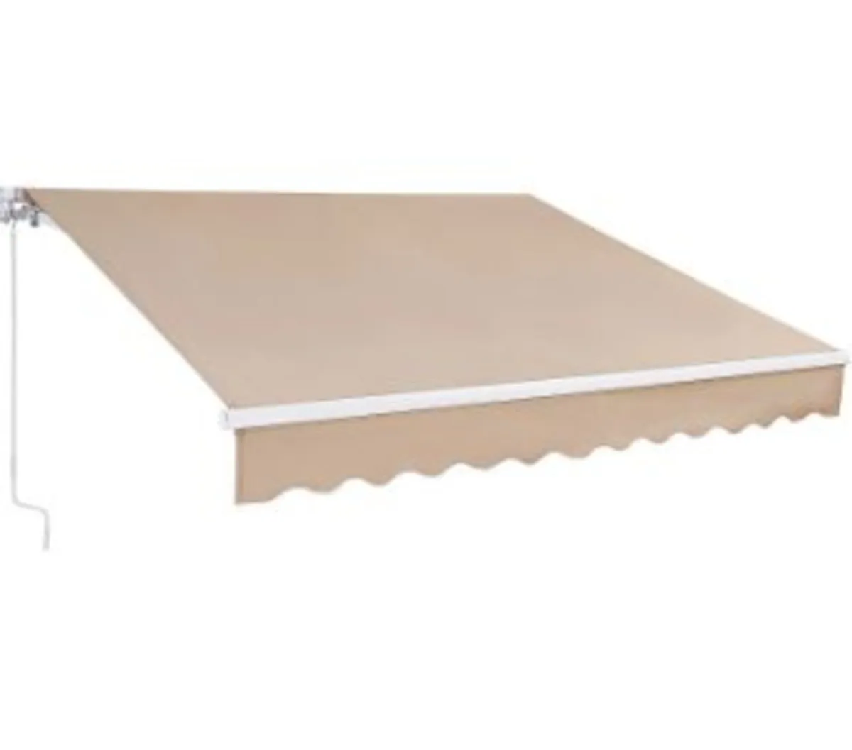 Manual Retractable Awning, 10 x 8 ft Outdoor - Image 3