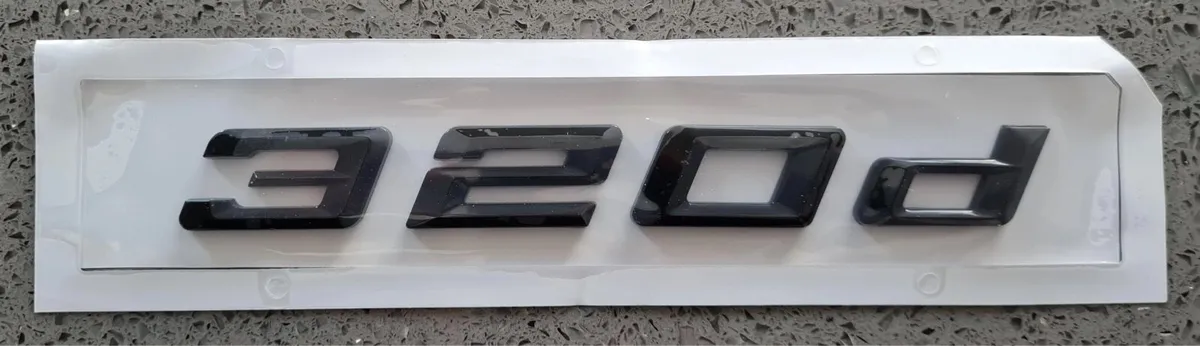 F30 Grilles, Mirror caps, 320d badge - Image 3