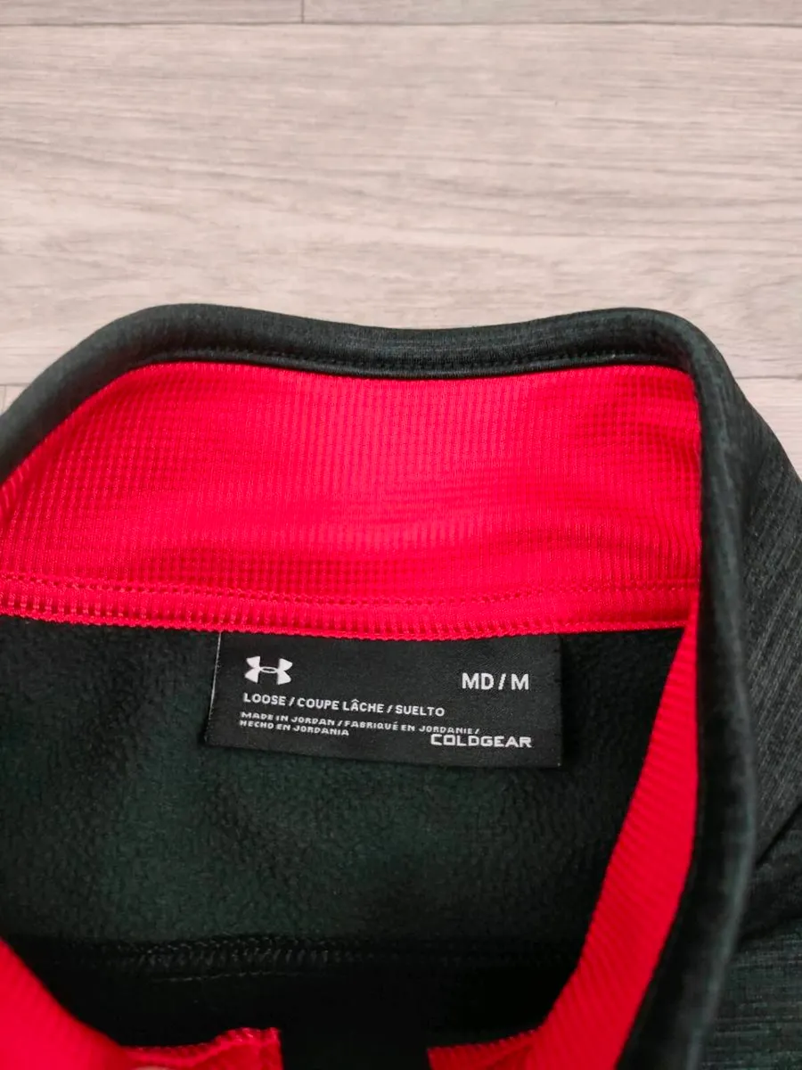 Under Armour Half Zip Golf Jumper Mens Medium - Image 4