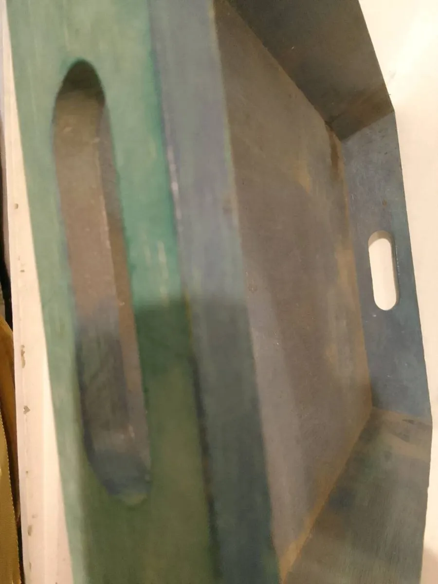 Vintage wood serving tray - Image 4