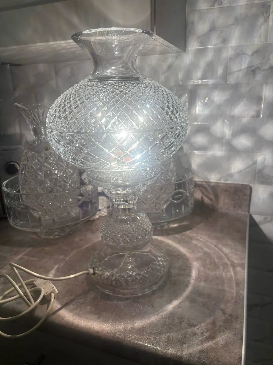 Football Waterford crystal lamp - Image 2
