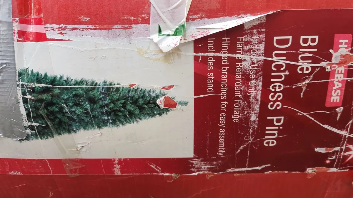 Christmas tree - Homebase Blue Duchess Pine 7ft - Image 1