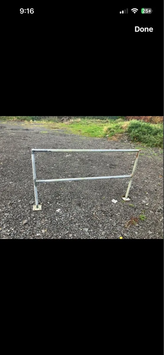 Steel railing
