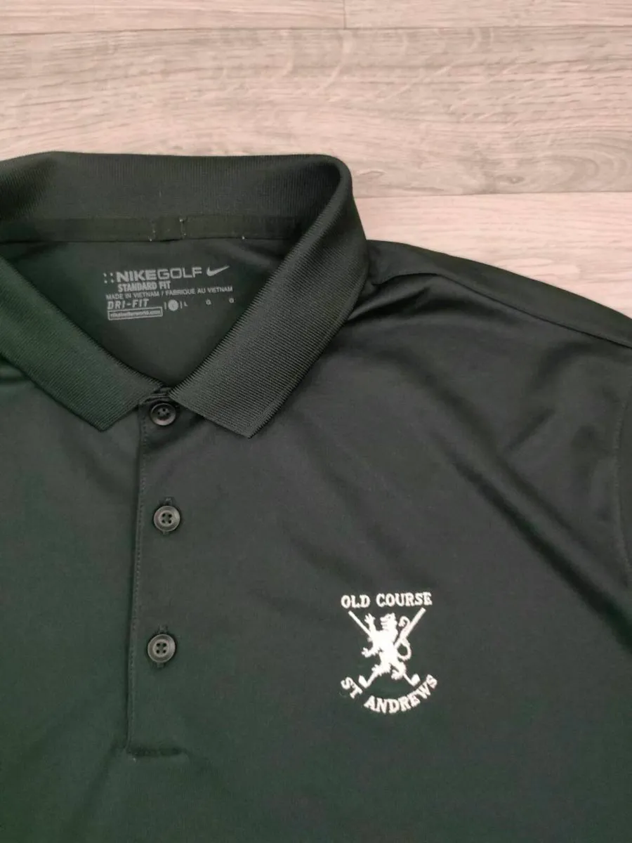 Nike Golf Long Sleeve Polo Shirt Mens Large - Image 4