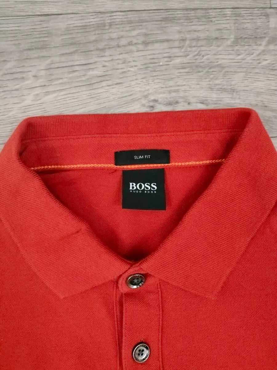 Hugo Boss Long Sleeve Polo Shirt Mens M/L - Image 4
