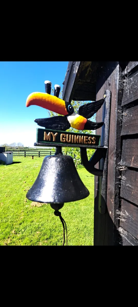 Guinness cast iron bell - Image 1