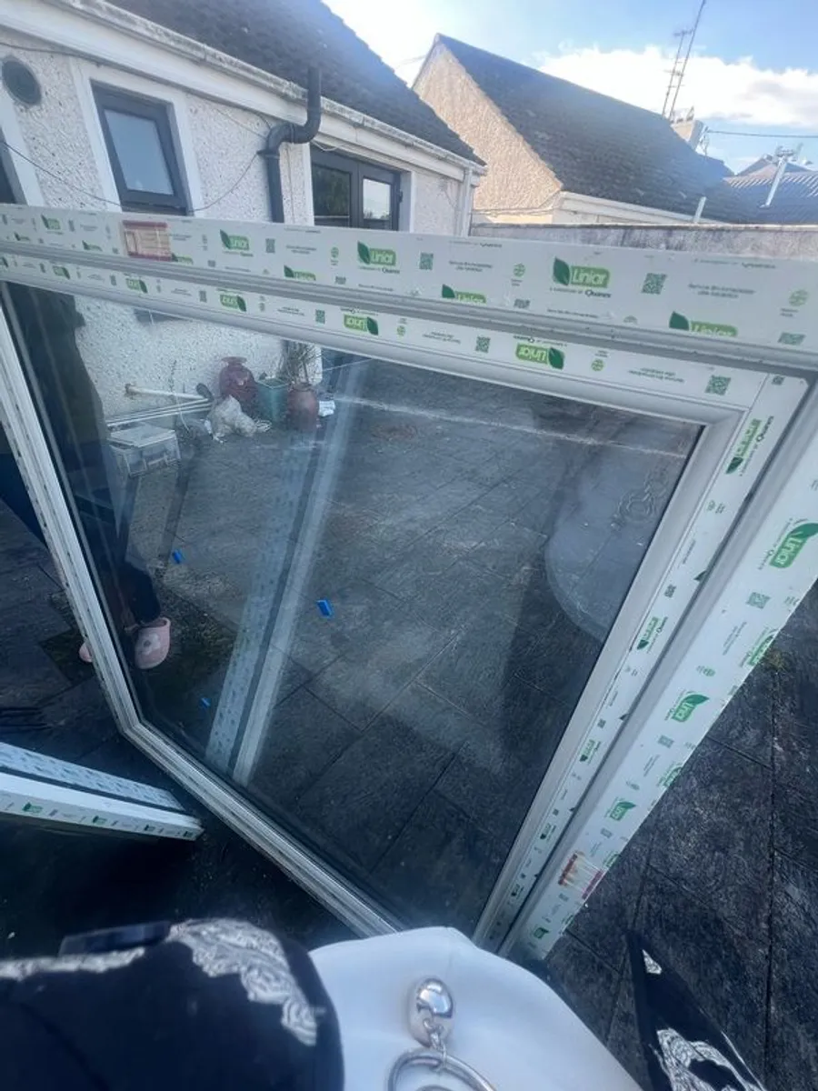 Brand New PVC Triple Glazed Window Picture Window in Black - Image 2