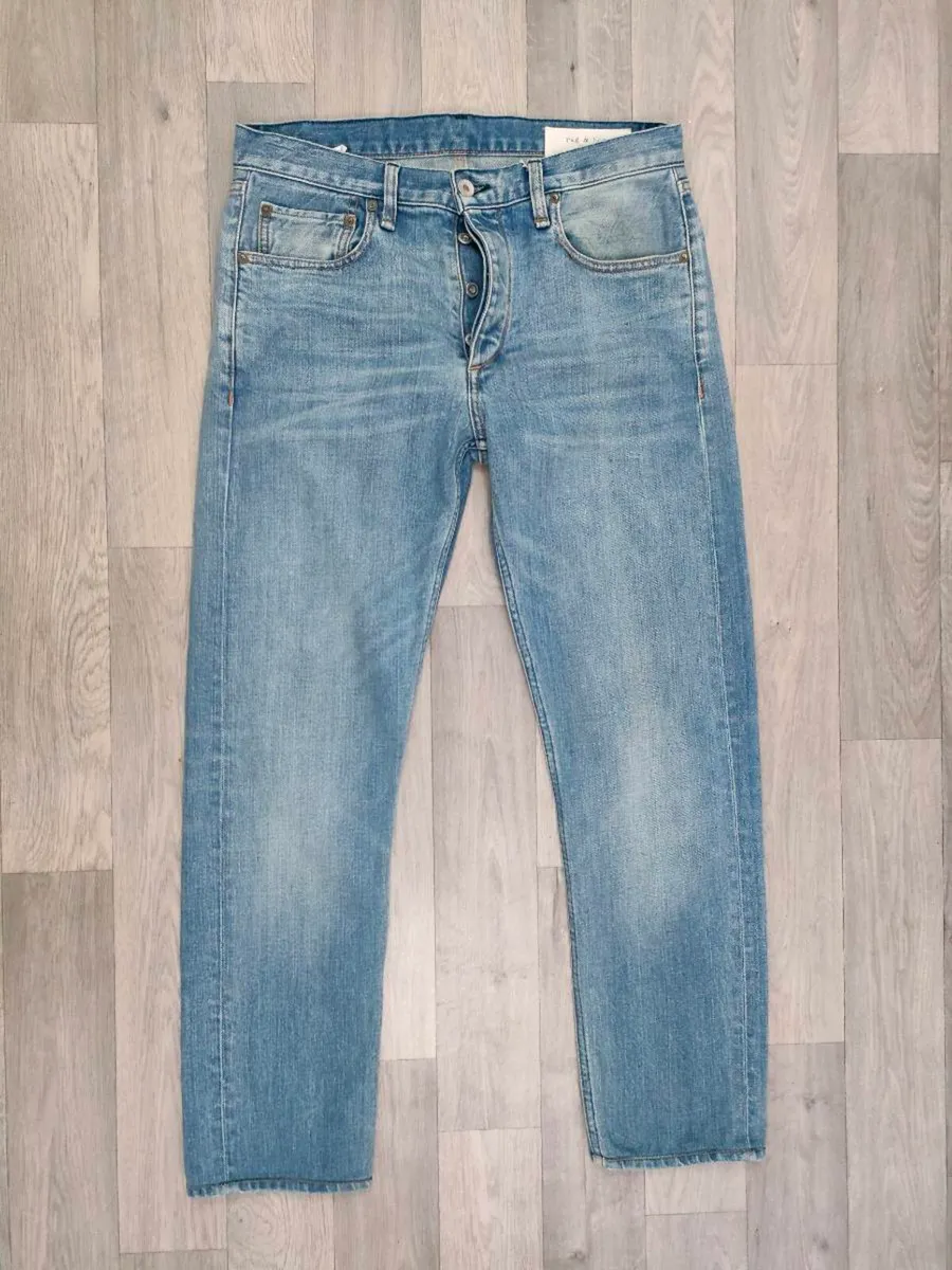Rag & Bone Slime Fit Jeans Mens W32 L29 - Image 1