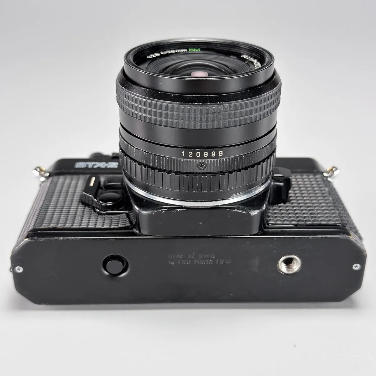 Fuji STX-2 SLR 35mm film camera plus 3 lenses - Image 3