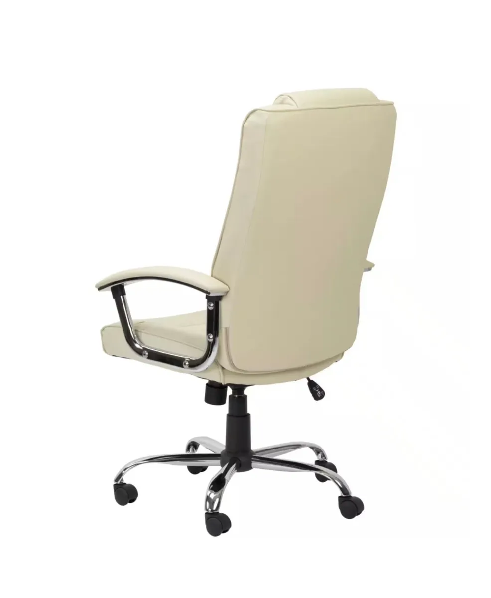 BRAND NEW Alphason Houston Cream Executive Chairs - Image 2