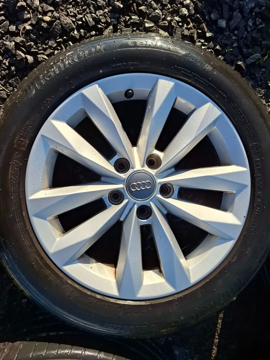 16" Audi,  Vw,  Seat,  Skoda Alloys with tyres - Image 2