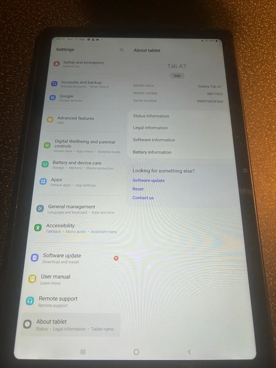 Galaxy tab A7 - Image 3