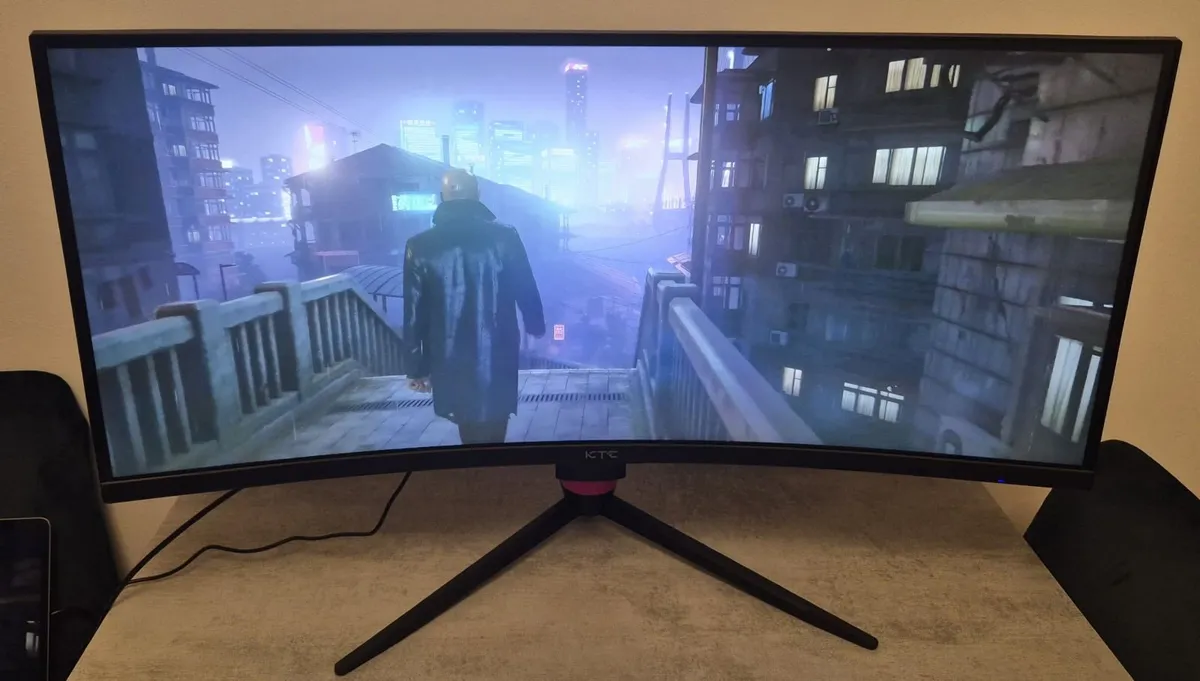 KTC 34" Curved Ultrawide Gaming Monitor – 3440x144 - Image 3